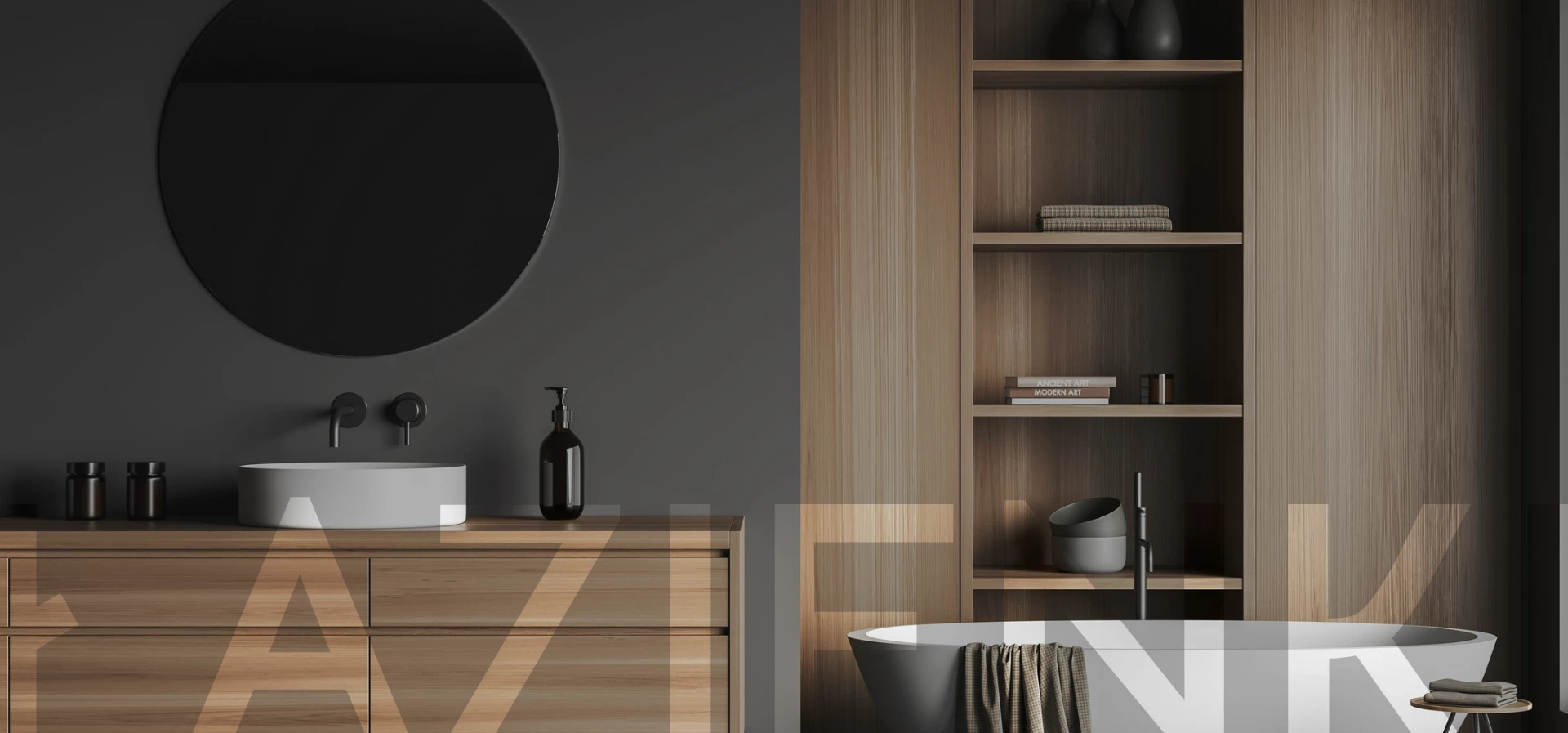 Minimalistyczna łazienka